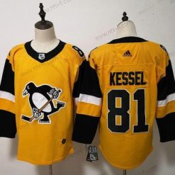 Adidas Pittsburgh Penguins #81 Phil Kessel Keltainen Vaihtopaita Ommeltu NHL Paita – Miesten