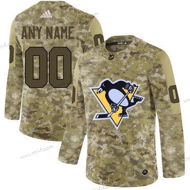 Adidas Pittsburgh Penguins Räätälöidyt Maastokuvio Paita – Miesten