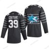 Adidas San Jose Sharks #39 Logan Couture Harmaa 2020 NHL All-Star Game Paita – Miesten