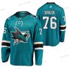 Adidas San Jose Sharks #76 Jonathan Dahlen Sinivihreä Kotiottelu Aito Ommeltu NHL Paita – Miesten