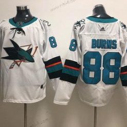 Adidas San Jose Sharks #88 Brent Burns Valkoinen Paita – Miesten