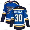 Adidas St. Louis Blues #30 Martin Brodeur Sininen Kotiottelu Aito Ommeltu NHL Paita – Miesten