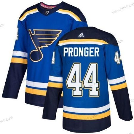 Adidas St. Louis Blues #44 Chris Pronger Sininen Kotiottelu Aito Ommeltu NHL Paita – Miesten