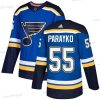 Adidas St. Louis Blues #55 Colton Parayko Sininen Kotiottelu Aito Ommeltu NHL Paita – Miesten