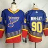 Adidas St. Louis Blues #90 Ryan O’Reilly Sininen Ommeltu NHL Retro Paita – Miesten