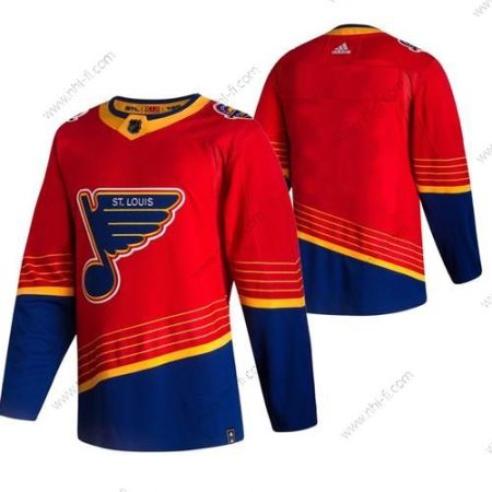 Adidas St. Louis Blues Tyhjä Punainen 2020-21 Käänteinen Retro Vaihtopaita NHL Paita – Miesten