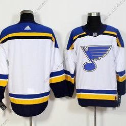 Adidas St. Louis Blues Tyhjä Valkoinen Paita – Miesten