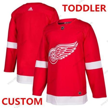 Adidas Taapero Detroit Red Wings Räätälöidyt Punainen Kotiottelu Aito Ommeltu NHL Paita