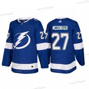 Adidas Tampa Bay Lightning #27 Ryan Mcdonagh Aito Pelaaja Sininen Kotiottelu Paita – Miesten