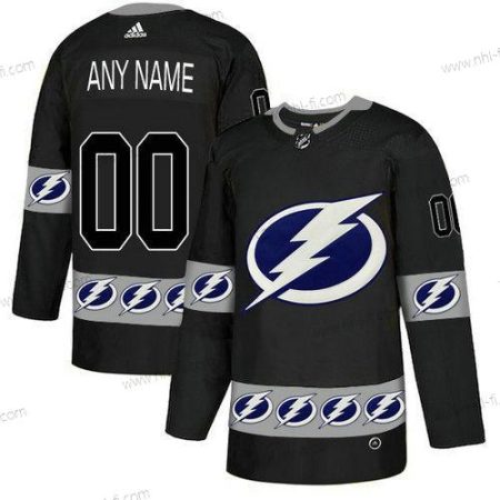 Adidas Tampa Bay Lightning Räätälöidyt Maajoukkue Logos Musta Jerse – Miesten