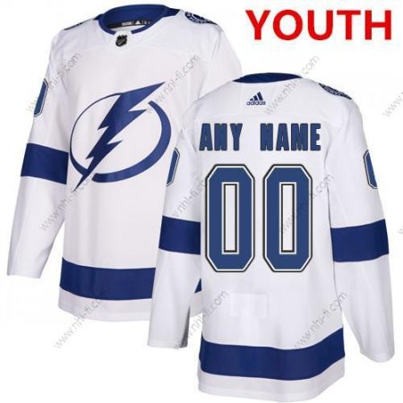 Adidas Tampa Bay Lightning Räätälöidyt NHL Aito Valkoinen Paita