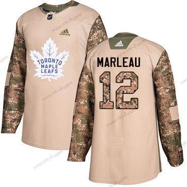 Adidas Toronto Maple Leafs #12 Patrick Marleau Maastokuvio Aito 2017 Veterans Day Ommeltu NHL Paita – Miesten