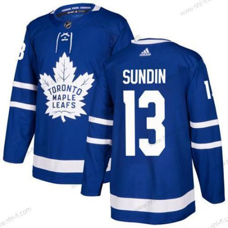 Adidas Toronto Maple Leafs #13 Mats Sundin Sininen Kotiottelu Aito Ommeltu NHL Paita – Miesten