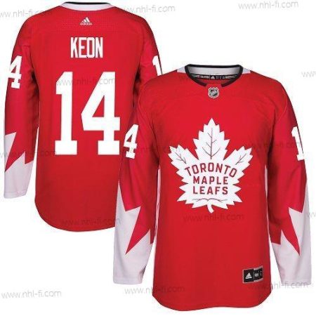 Adidas Toronto Maple Leafs #14 Dave Keon Punainen Kanadan maajoukkue Aito Ommeltu NHL Paita – Miesten