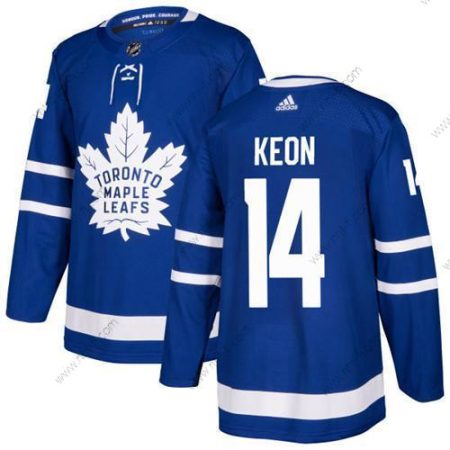 Adidas Toronto Maple Leafs #14 Dave Keon Sininen Kotiottelu Aito Ommeltu NHL Paita – Miesten