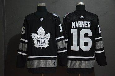 Adidas Toronto Maple Leafs 16 Mitch Marner Musta 2019 NHL All-Star Game Paita – Miesten