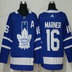 Adidas Toronto Maple Leafs #16 Mitchell Marner Royal Sininen With A Patch Ommeltu NHL Paita – Miesten