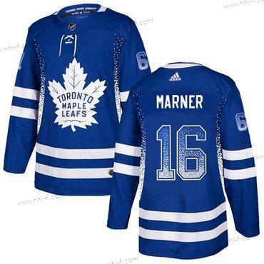 Adidas Toronto Maple Leafs #16 Mitchell Marner Sininen Kotiottelu Aito Ommeltu NHL Paita – Miesten