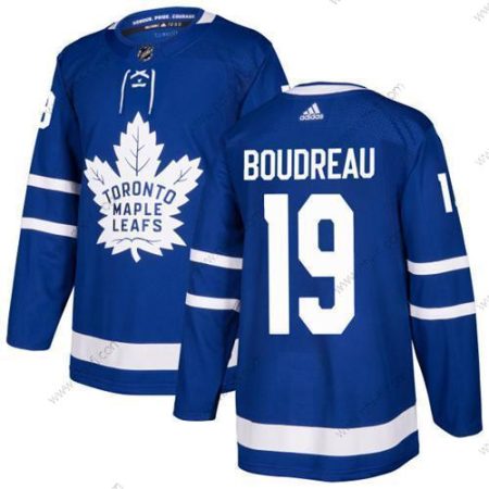 Adidas Toronto Maple Leafs #19 Bruce Boudreau Sininen Kotiottelu Aito Ommeltu NHL Paita – Miesten