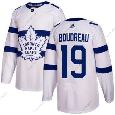 Adidas Toronto Maple Leafs #19 Bruce Boudreau Valkoinen Aito 2018 Stadium Series Ommeltu NHL Paita – Miesten