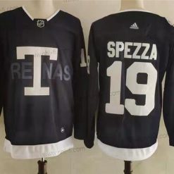 Adidas Toronto Maple Leafs 19 Jason Spezza Laivastonsininen 2022 NHL Heritage Klassinen Paita – Miesten