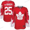 Adidas Toronto Maple Leafs #25 James Van Riemsdyk Punainen Kanadan maajoukkue Aito Ommeltu NHL Paita – Miesten