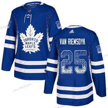 Adidas Toronto Maple Leafs #25 James Van Riemsdyk Sininen Kotiottelu Aito Ommeltu NHL Paita Versio 2 – Miesten