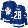 Adidas Toronto Maple Leafs #28 Tie Domi Sininen Kotiottelu Aito Ommeltu NHL Paita – Miesten