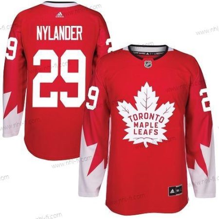 Adidas Toronto Maple Leafs #29 William Nylander Punainen Kanadan maajoukkue Aito Ommeltu NHL Paita – Miesten