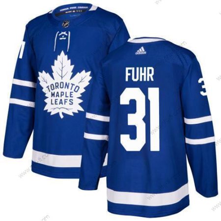 Adidas Toronto Maple Leafs #31 Grant Fuhr Sininen Kotiottelu Aito Ommeltu NHL Paita – Miesten