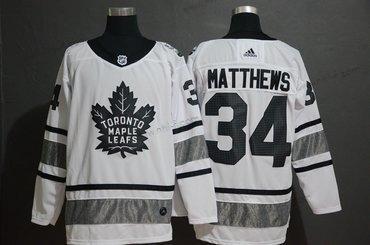 Adidas Toronto Maple Leafs 34 Auston Matthews Valkoinen 2019 NHL All-Star Paita – Miesten