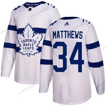 Adidas Toronto Maple Leafs #34 Auston Matthews Valkoinen Aito 2018 Stadium Series Ommeltu NHL Paita – Miesten