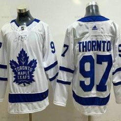 Adidas Toronto Maple Leafs #34 Joe Thornton Valkoinen Ommeltu NHL Paita – Miesten