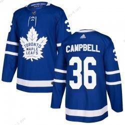 Adidas Toronto Maple Leafs #36 Jack Campbell Sininen Authentitc Paita – Miesten