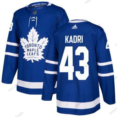 Adidas Toronto Maple Leafs #43 Nazem Kadri Sininen Kotiottelu Aito Ommeltu NHL Paita – Miesten