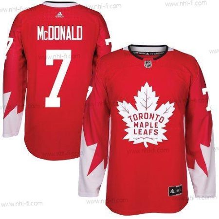 Adidas Toronto Maple Leafs #7 Lanny Mcdonald Punainen Kanadan maajoukkue Aito Ommeltu NHL Paita – Miesten