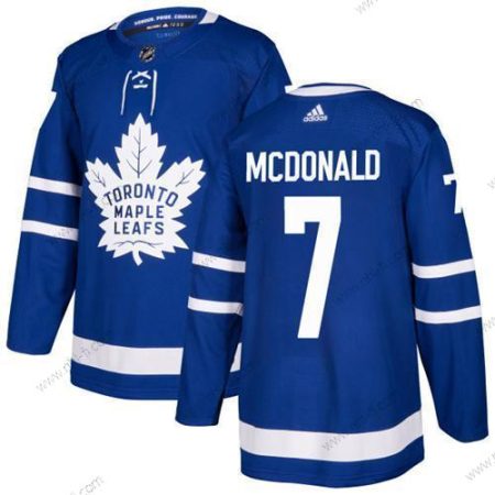 Adidas Toronto Maple Leafs #7 Lanny Mcdonald Sininen Kotiottelu Aito Ommeltu NHL Paita – Miesten