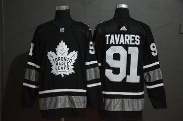 Adidas Toronto Maple Leafs 91 John Tavares Musta 2019 NHL All-Star Paita – Miesten