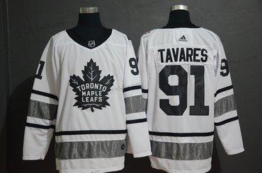 Adidas Toronto Maple Leafs 91 John Tavares Valkoinen 2019 NHL All-Star Paita – Miesten