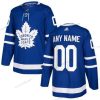 Adidas Toronto Maple Leafs Räätälöidyt Sininen Kotiottelu Aito Ommeltu 2017-2018 NHL Paita – Miesten