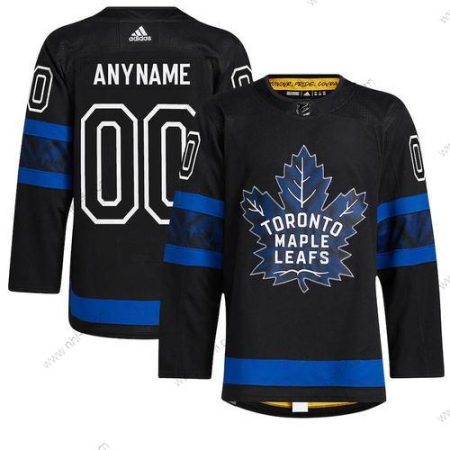 Adidas Toronto Maple Leafs Räätälöidyt x Drew House Musta Aito Vaihtopaita NHL Paita – Miesten