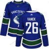 Adidas Vancouver Canucks #26 Thomas Vanek Sininen Kotiottelu Aito Ommeltu NHL Paita – Naisten