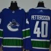 Adidas Vancouver Canucks #40 Elias Pettersson New Sininen Ommeltu NHL Paita – Miesten