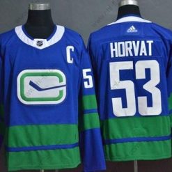 Adidas Vancouver Canucks #53 Bo Horvat Sininen Paita – Miesten