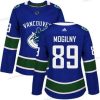 Adidas Vancouver Canucks #89 Alexander Mogilny Sininen Kotiottelu Aito Ommeltu NHL Paita – Naisten