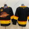 Adidas Vancouver Canucks Tyhjä Musta 50Th Season Paita – Miesten