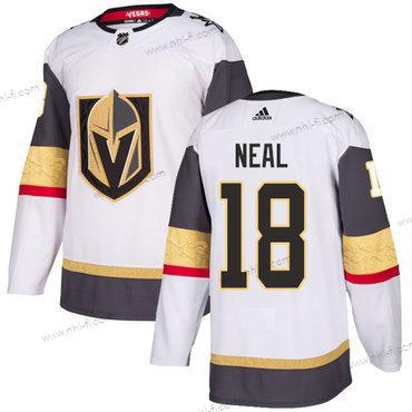 Adidas Vegas Golden Knights #18 James Neal Valkoinen Road Aito Ommeltu NHL Paita – Miesten