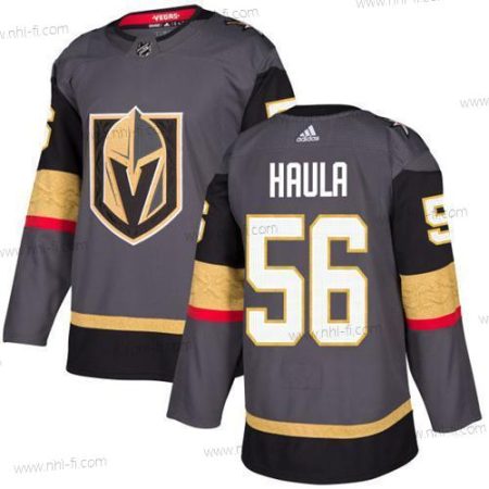 Adidas Vegas Golden Knights #56 Erik Haula Harmaa Kotiottelu Aito Ommeltu NHL Paita – Miesten