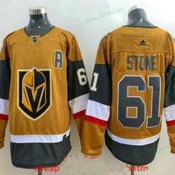 Adidas Vegas Golden Knights #61 Mark Stone Kulta 2020-21 Vaihtopaita Ommeltu Paita – Miesten