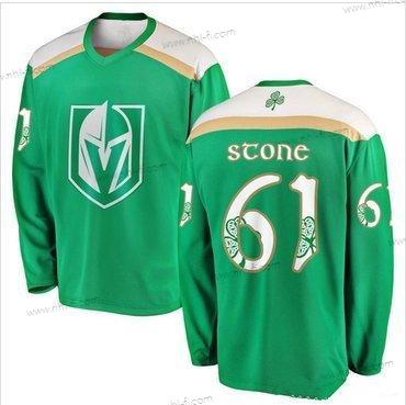 Adidas Vegas Golden Knights #61 Mark Stone Vihreä 2019 St. Patrick’S Day Paita – Miesten